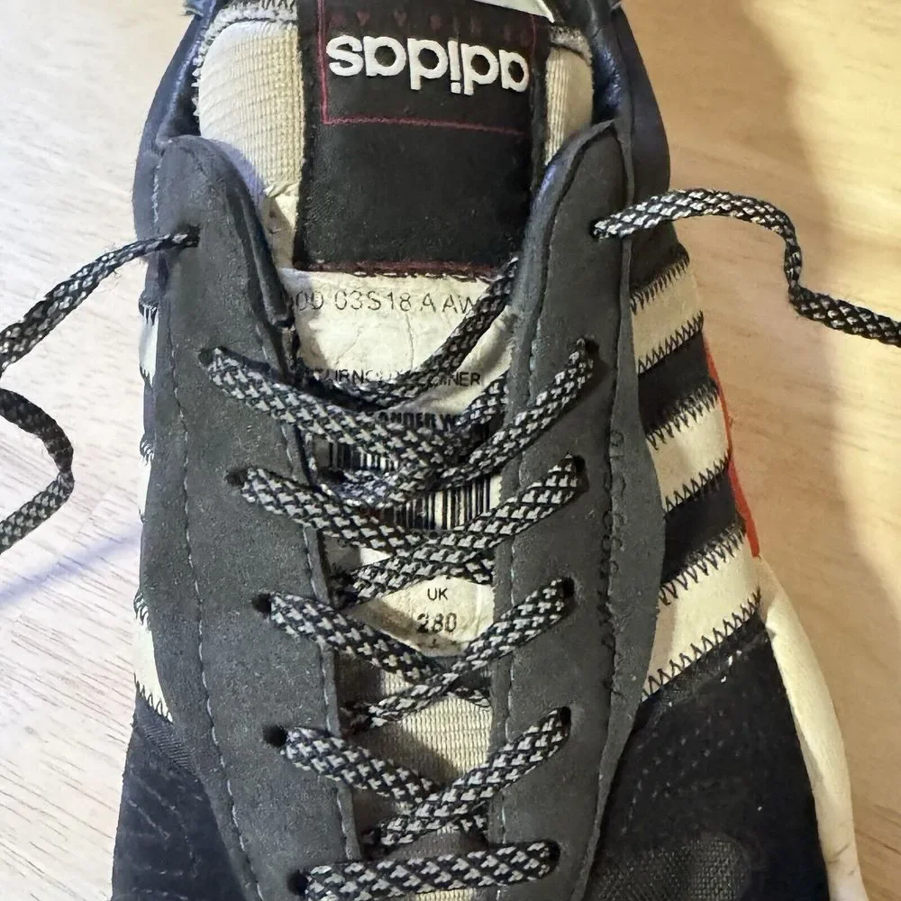 Mens Adidas Alexander Wang x Turnout Trainer 'Bold 10 Black Red Size 10 Shoes‎